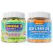 Kids Omega-3 Gummies 1 Pack Cod Liver Oil Gummies for Kids & Adults 2pack