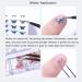 2 PCS Nail Art Tweezers Set - Straight and Curved Tip Rhinestone Stickers Picker Tweezers for Craft & Makeup - Black - Buy Online on GoSupps.com