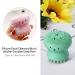 2pcs Jellyfish Silicone Facial Cleansing Brush Set + 2pcs Cleansing Sponge Pad - Handheld Face Brush for Massage - Buy Online on GoSupps.com