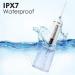 KouRy Water Flosser - Portable 300ml Dental Oral Irrigator | IPX7 Waterproof Multifunctional & Travel-Friendly with Detachable Tank - White - Buy Online on GoSupps.com