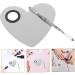 PACKOVE 2 Ensembles Palette de M lange Inoxydable de Anneaux Spatule pour Coloration Ongles Outil Professionnel de Beaut pour Salon et Usage Personnel - Buy Online on GoSupps.com