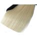 Platinum Blonde Clip in Hair Extensions Real Human Hair 70G 100% Remy Human Hair Extensions Straight 7pcs 16clips for Women(22 Inch #60) 22inch #60 Platinum Blonde - Buy Online on GoSupps.com