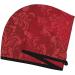 Vintage Burgundy Microfiber Hair Towel - Soft Super Absorbent Quick Dry Wrap for Long Curly & Thick Hair - Buy Online on GoSupps.com