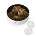 Contact Lens Case Two Lions Portable Travel Contact Lens Box Contact Lens Storage Box