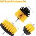 Power Scrubber Drill Brush Attachment Set - 3 Pack for Grout, Tiles, Sinks, Car, Bathtub, Bathroom, and Kitchen Surfaces - Buy Online on GoSupps.com
