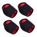NOLITOY 2 Pairs Heel Socks Cleats Football Adults Heel Cover Foot Protector Plantar Inserts Protective Heel Cover Ankle Cushion Thermal Socks Stocking Sbr Men and Women Non-Slip