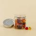 naschlabor We do not offer fruit candy in a 120g gift jar | Cute little gift | Gift for Christmas Birthday Easter | Funny gift | For anyone who wants nothing - Buy Online on GoSupps.com