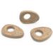 Wendysun 2pcs Hedgehog Shape Natural Wood Teether Set for Baby Teething - DIY Pendant Toy - Buy Online on GoSupps.com