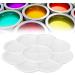 ZJchao White Paint Palette Makeup Lipstick Color Mixing Bowl Art Supply - Buy Online on GoSupps.com