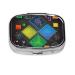 Math Quiz Printing 2 Compartment Small Pill Case Cute Small Pill Box Purse Pill Boxs Travel Pill Organizer for Pocket Purse and Travel Gifts