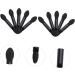 DOITOOL 10pcs Eyeshadow Makeup Brush Eye Shadow Applicator Eye Shadow Sponge Applicator Suite Face Nail Set - Buy Online on GoSupps.com