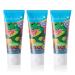 brush-baby Mild Spearmint Toothpaste for Kids 3+ Years Contains Xylitol and Fluoride for Strong Teeth Healthy Gums & Fresh Breath (Pack of 3 x 50ml Tubes)