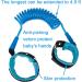 MOTTDAM 2 Pcs Anti Lost Wristband 1.5M Baby Safety Wrist Link Belt Walking Hand Belt Strap Leash Wire Rope for Child Toddler Kids Blue + Pink - Buy Online on GoSupps.com