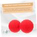 SESESFOUFU Yoga Peanut Massage Ball & Back Roller Double Massage Device for Foot & Hand Relief 12x6.3cm Red - Buy Online on GoSupps.com