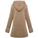 Shop Hehiy Ladies Winter Coat | Warm Quilted Long Jacket with Removable Hood | Creamkatzii Women s Parka - Red Black Coffee 3XL Sizes Available - Buy Online on GoSupps.com