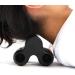Spine Reduction Cushion & Neck Massage Support - Relax Muscles with Thai Massage Comfort (Black) - Buy Online on GoSupps.com