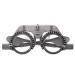 Ktrok Montatura di Prova Regolabile Ottica in Titanio PURO PD 54-70mm Tempie E Naselli Regolabili Per Ottico di Optometria Oculare di Prova in Titanio