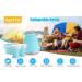 Portable Collapsible Camping Kettle 1.5L | Foldable Silicone Coffee Pot with Collapsible Bowl & Cups - Ideal for Outdoor Camping, Hiking, Travel | Excellent Gift Idea - Buy Online on GoSupps.com