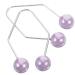 FRCOLOR Appareil D'entra nement pour Fossettes du Visage 1 Paire en M tal Doux Peau Outil Facial Sculptant les Joues Entra neur de Fossettes Naturel Unisexe pour Soins Visage