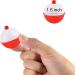Coopay Fishing Bobbers Floats Set - 30pcs/60pcs Snap on Float Red/White Button Round Buoy Fishing Tackle Accessories 1.5inch - Buy Online on GoSupps.com
