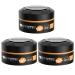 Rubber Bright Max Hold Hair Wax - Flexible Styling with UV Protection & Vitamin E | 150ml (3 Pieces) - International Shipping Available - Buy Online on GoSupps.com