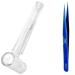Vetus Eyelash Tweezers Set for Extensions & Volume Technique - 4x MCS-12 to MCS-19 | Premium Grey Tweezers for Precision Application - International Shipping Available - Buy Online on GoSupps.com