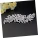 VINTORKY Hair Comb Classroom Bridal Hair Clips Rhinestone Barrettes Pearl Barrette Pearl Headpiece Tiara Bridal Headpieces for Wedding Rhinestone Full Bride - Buy Online on GoSupps.com