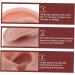 Healvian Human Ear Model Massage Kit Piercing Tools - Silicone Coffee Ear Mold 6.5x3.5cm - Buy Online on GoSupps.com