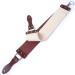 Barber's Latigo Leather Dual Strap Razor Strop - Premium Sharpening Strop for Straight Razor (Brown Personalized) - Buy Online on GoSupps.com