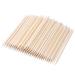 300 Count Orange Wood Stick 4.5 inch Cuticle Pusher Remover Orangewood Cuticle Sticks Nail Art Manicure Pedicure Sticks