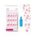 Kiss Salon Acrylic French Nails KSA09 - 28 Count (Pack of 1) - Buy Online on GoSupps.com