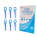 EasyHonor Dental Floss Threaders for Braces Bridges and Implants 210 Count (Pack of 6) floss threaders 210pcs blue