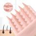 Buy Aiqinu Scalp Massage Brush - Soft Silicone Head for Shampoo & Head Massage - Pink | International Shipping - Buy Online on GoSupps.com