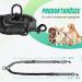 Buy NASJAC Double Dog Linen Coupler | Adjustable Reflective & Shock-Damping Shared Leash for 2 Dogs - Black & Gray - Buy Online on GoSupps.com