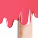 Bot 20x UV gel nail foil self -adhesive - up to 3 weeks stop - dermatest "very good" - all -in -1 nail foils self -adhesive: no under/overlock required coral pink
