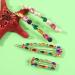 Lurrose 4pcs Colorful Crystal Hair Clips Set | Beautiful Rhinestone Beads Geometric Hairpins for Women - International Shipping Available - Buy Online on GoSupps.com