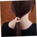 MERRYHAPY Hair Accessories Hair Rope Elastic Hair Bands Soft Hair Scrunchies Practical Hair Scrunchies Petal Hair Rope Multi- Elasticity Miss Synthetic Shell Flower Resin Ponytail - Buy Online on GoSupps.com