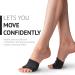 Metatarsal Sleeve Pads Ball of Foot Cushions with Soft Gel Fabric Forefoot Compression Socks Half Forefoot Sleeves Great for Metatarsal and Forefoot Pain Relief for Men and Women. - Buy Online on GoSupps.com