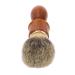 Professional Wood Beard Care Razor & Brush - Home Salon Tool for Men | Comfortable Bart Styling & Face Care - Buy Online on GoSupps.com