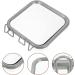 Zerodeko Shower Mirror - Fogless Travel Shaving Mirror with Suction Hook Holder - Buy Online on GoSupps.com