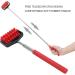 Adjustable Telescopic Back Massage Roller - Relief for Muscle Fatigue & Pain | Portable Manual Massage Device for Men & Women (22cm-59cm Red) - Buy Online on GoSupps.com