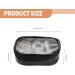 Ciieeo Crystal Cat Eye Contact Lens Case Set - Soaking & Storage Kit with Bottles & Tweezers for Travel & Outdoor Use - Buy Online on GoSupps.com