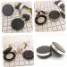 FRCOLOR Box Body Powder Black Container Makeup Container Dispenser Container Small Powder Container Makeup Powder Container Travel Pp Liquid Foundation Powder Puff - Buy Online on GoSupps.com