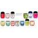 Bath and Body Works Anti-Bacterial Hand Gel 10-Pack PocketBac Sanitizers - Assorted Scents - 1 fl oz Each - Buy Online on GoSupps.com