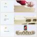 TWO STONES Rock Climbing Fingerboard Door Mounted Training Station as Rock Climbing Hangboard Climbing Pull Up Bar  Rock Climbing Board for Hanging Practice and Finger Strength Training CJ-HB2001BX Boxwood - Buy Online on GoSupps.com