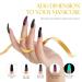 Gel Base and Top Coat Set - 6pcs Nail Polish Kit with Matte No Wipe Gold Foil Glow in the Dark and Seashell - Perfect for Creative Nail Art - Buy Online on GoSupps.com