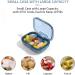 3 Compartment Pill Box - Moisture Proof Travel Organizer for Vitamins & Supplements | Portable Daily Medicine Case - Buy Online on GoSupps.com