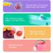 Bath Toys 44Pcs Bath Track Game Shower Toys Water Slide Set | Educational DIY Toy for 3-6 Year Olds | Suction Cups | Kids Toddler Water Play Set - Buy Online on GoSupps.com