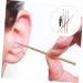 ULTECHNOVO Ear Cleaning Tool Set - Stainless Steel & Plastic Kit with 4 Sets of Ear Spoons & Cleaning Brushes | 5 Pieces | 14.5x3CM - Buy Online on GoSupps.com