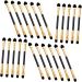 Baluue 60 Pcs Double Ended Eyeshadow Brush Makeup Brushes Make up Brushes Eye Brush for Eyeshadow 12.50X0.50X0.50CMx3pcs Goldenx3pcs - Buy Online on GoSupps.com